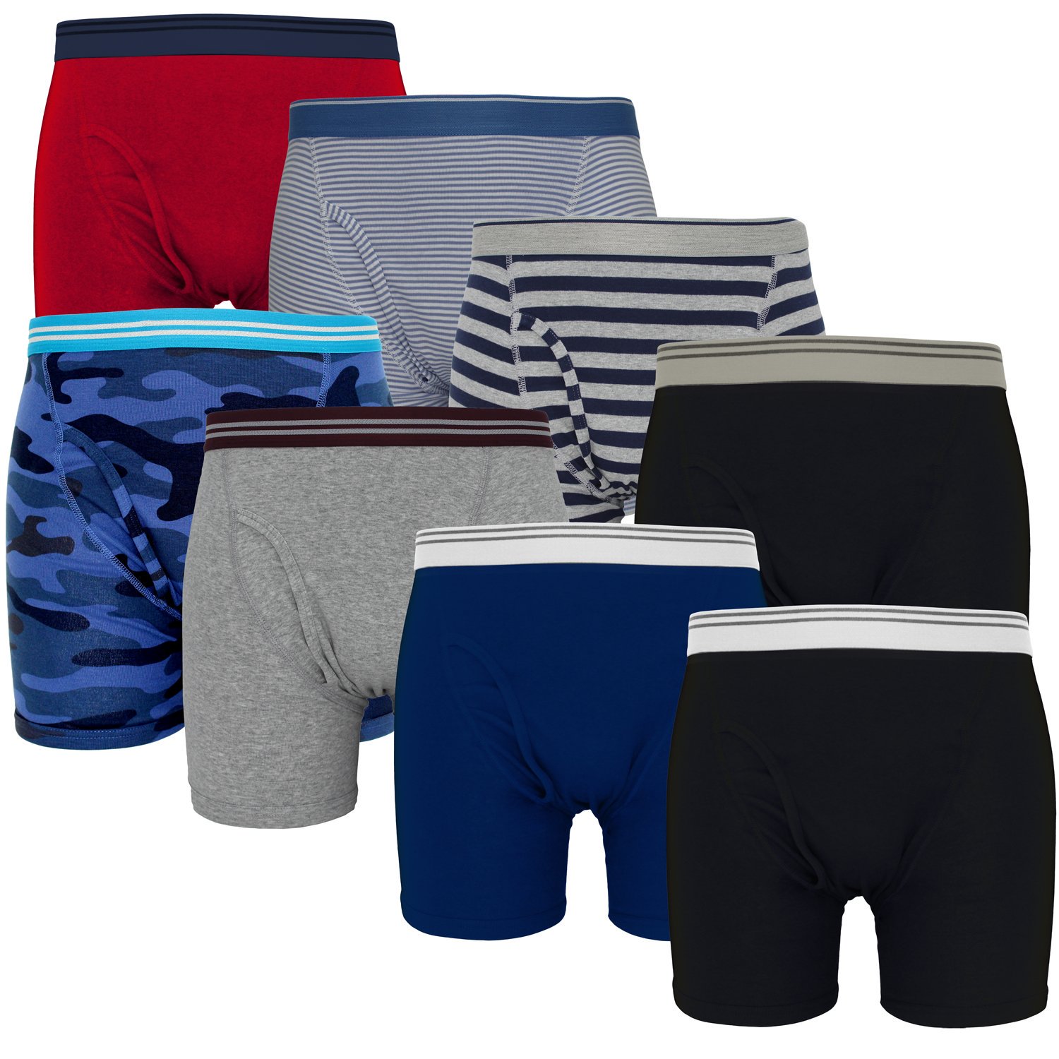 Men's Cotton Woven 3 Pack Boxer -8