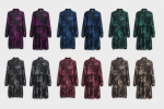 Ladies Long Dress ZAR-303