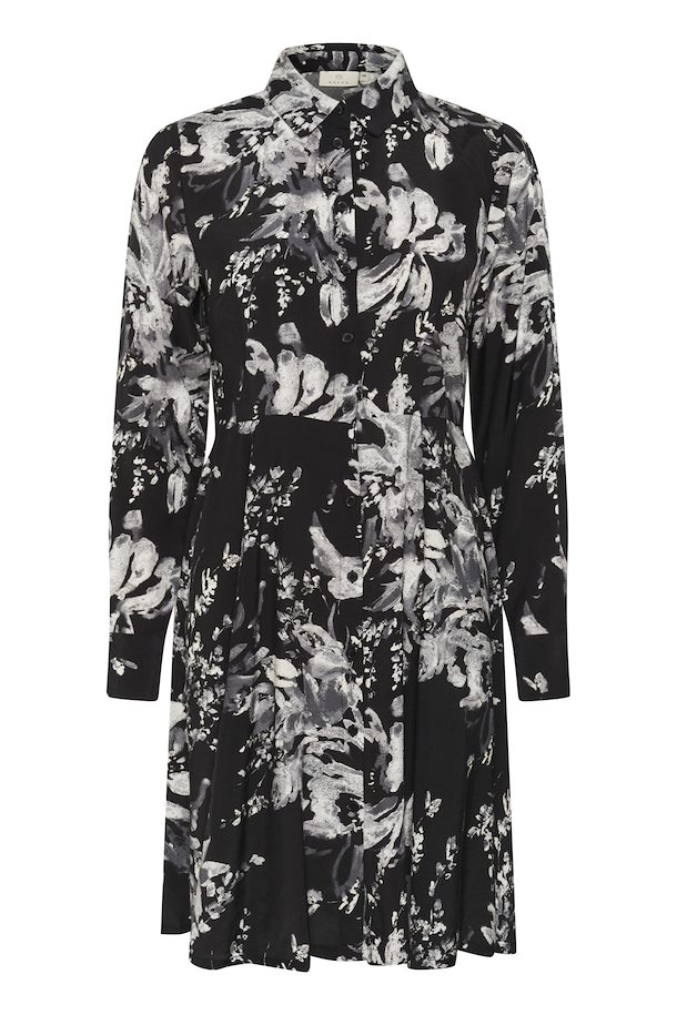 black-green-painted-flower-ZAR-304 FF