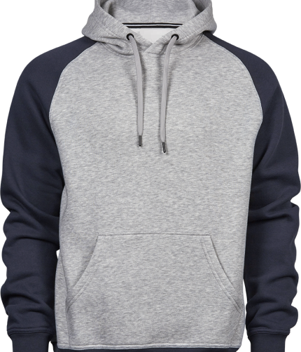 Two-Tone Hooded Sweatshirt