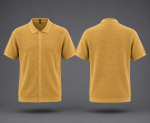 Men's Short Sleeve Knit Polo Shirt - Sweater